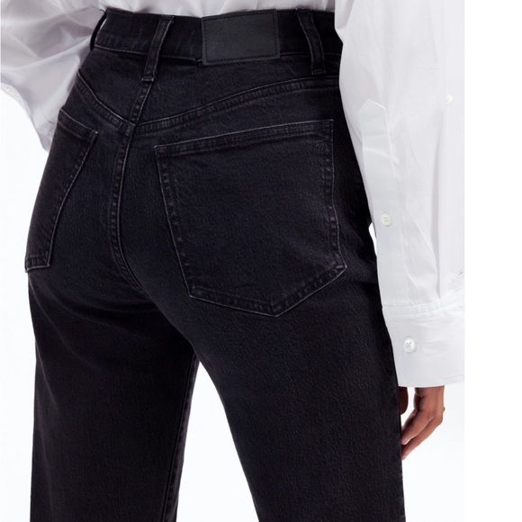 Madewell 90’s Straight leg jeans Black Size 26 - Picture 5 of 16